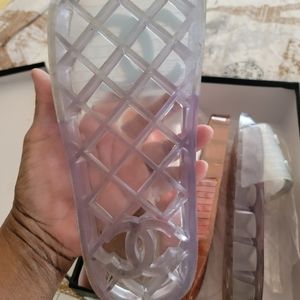 Chanel mules 2 pair